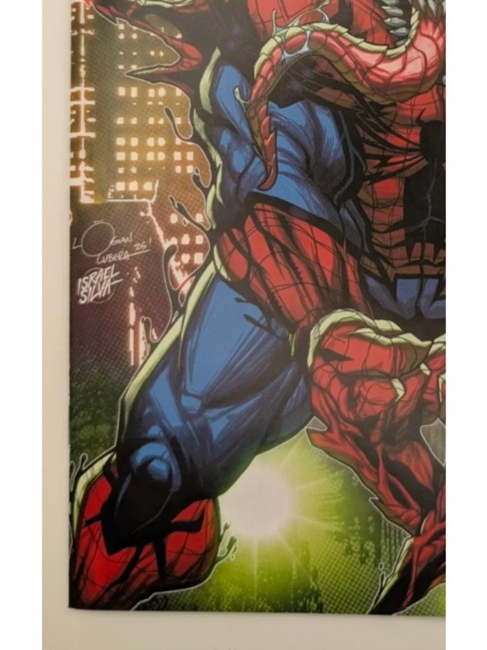 Web of Venom #1 1:25  Variant  Logan Lubrera 2026 Marvel Comics - Picture 3 of 6